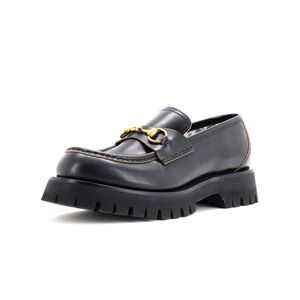 Gucci Women's Harald Horsebit Loafers Leather Black
